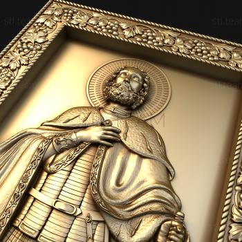 3D model Holy Blessed Prince Alexander Nevsky (STL)